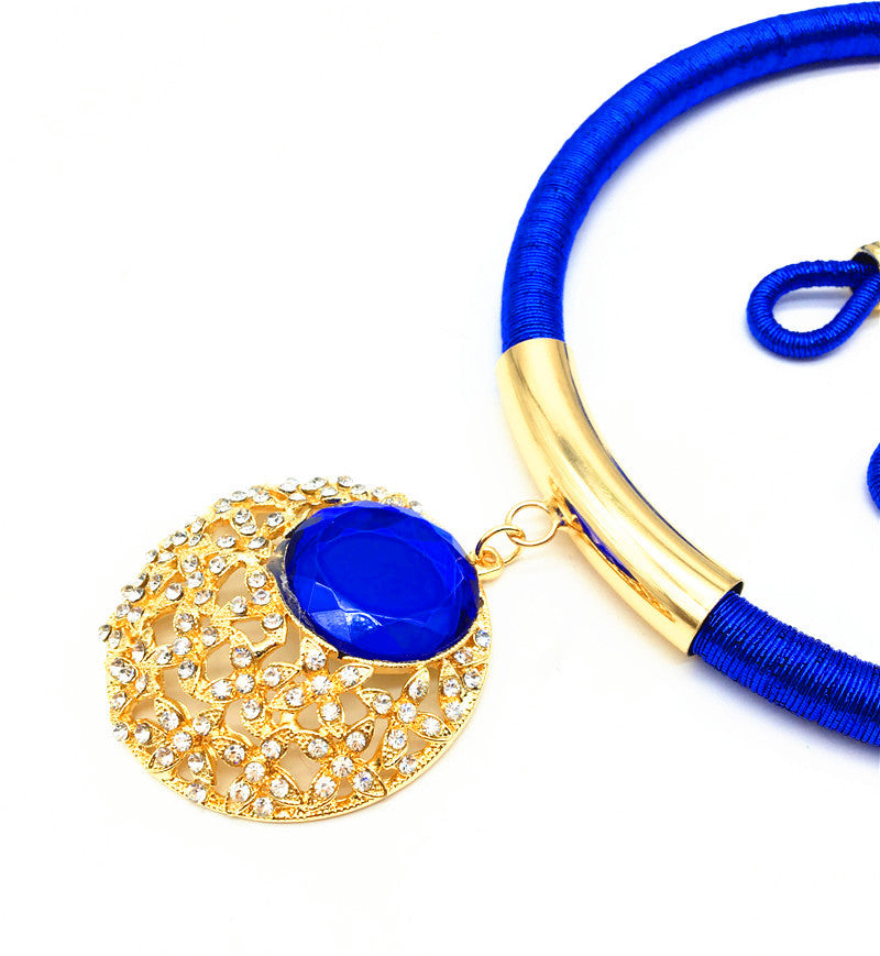 Savanna Rhythms Minimalist Gemstone Crystal Necklace Set