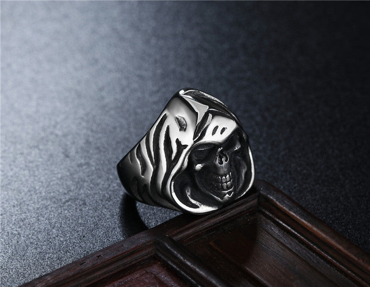 Titanium Steel Wizard Ring