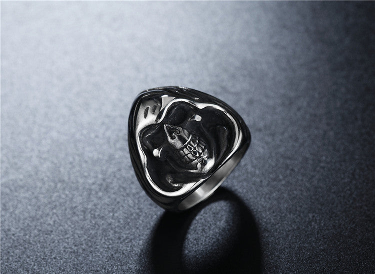 Titanium Steel Wizard Ring
