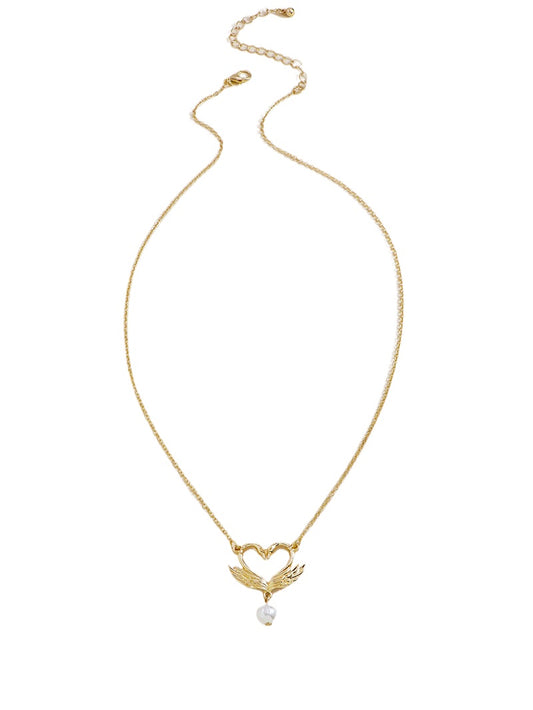European and American Swan Pendant Necklace - Vienna Verve Collection