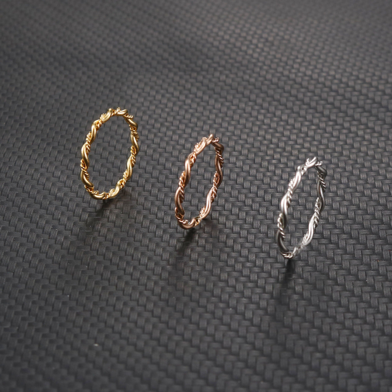 Chic Korean-Inspired Titanium Steel Ring for Women - Minimalist Stainless Steel Jewelry