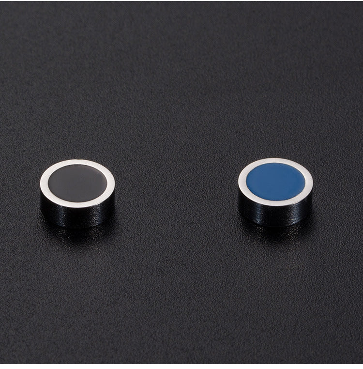 Titanium Steel Twelve Constellation Earrings for Men