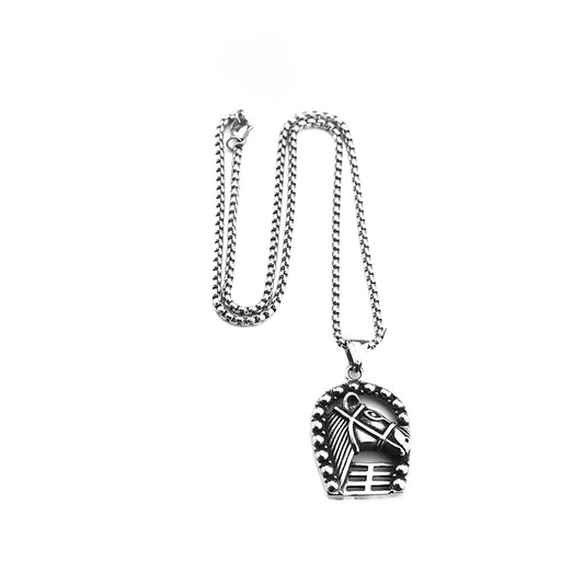 Cross-Border Personalized Horse Head Stainless Steel Men's Jewelry