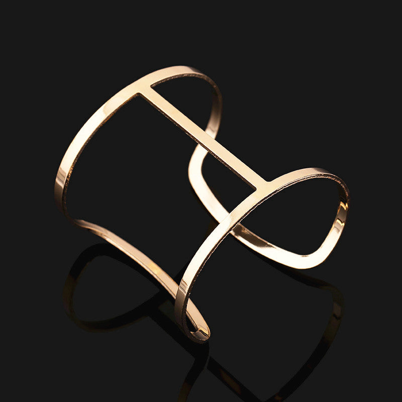 Simple Vienna Verve Metal Alloy Punk Bracelet with Amazon Supply