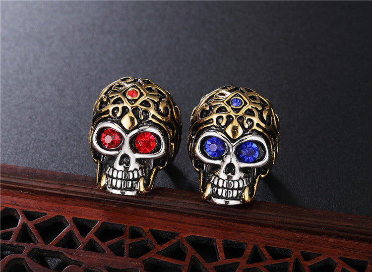 Monkey King Skull Titanium Steel Ring