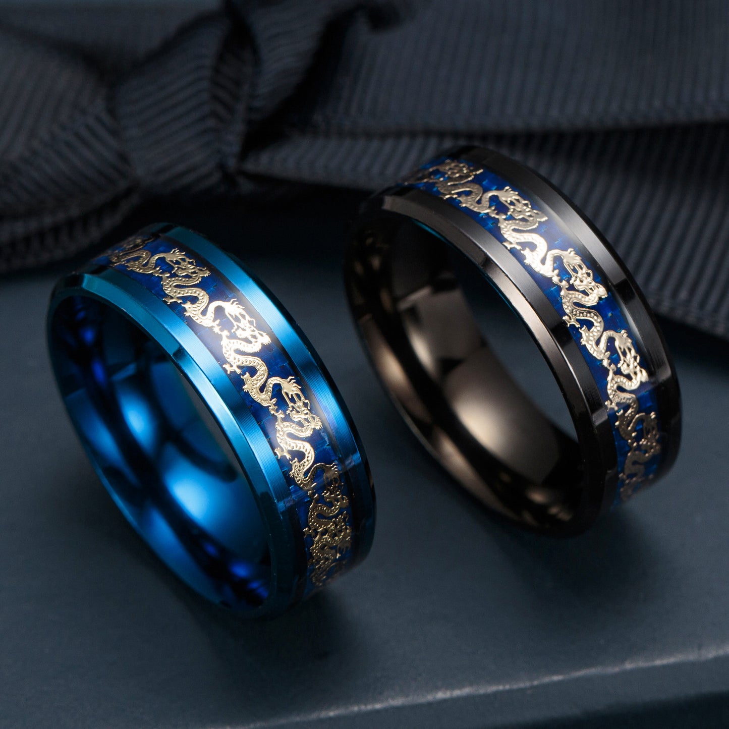 Guardian of the Year: Retro Dragon Ring with Chinese National Style