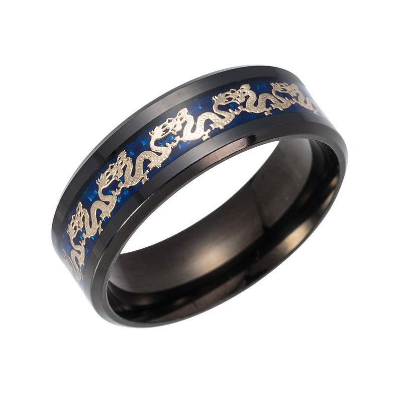 Guardian of the Year: Retro Dragon Ring with Chinese National Style