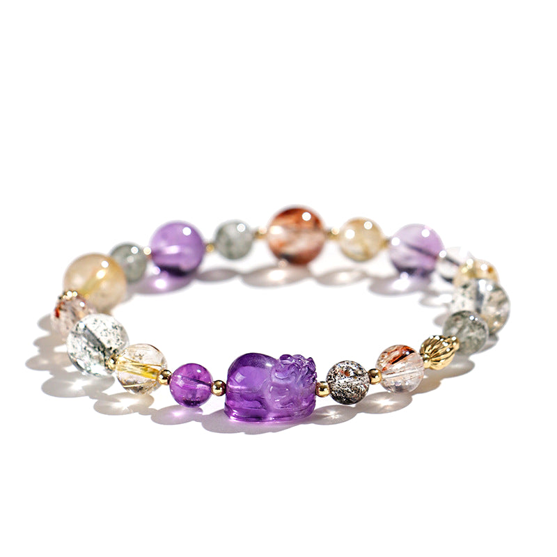 Planderful Fortune's Favor Bracelet – High-End Crystal Beaded Design