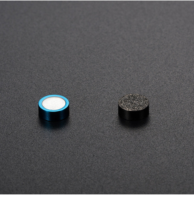 Stainless Steel Matte Magnet Stud Earrings for Trendy Men