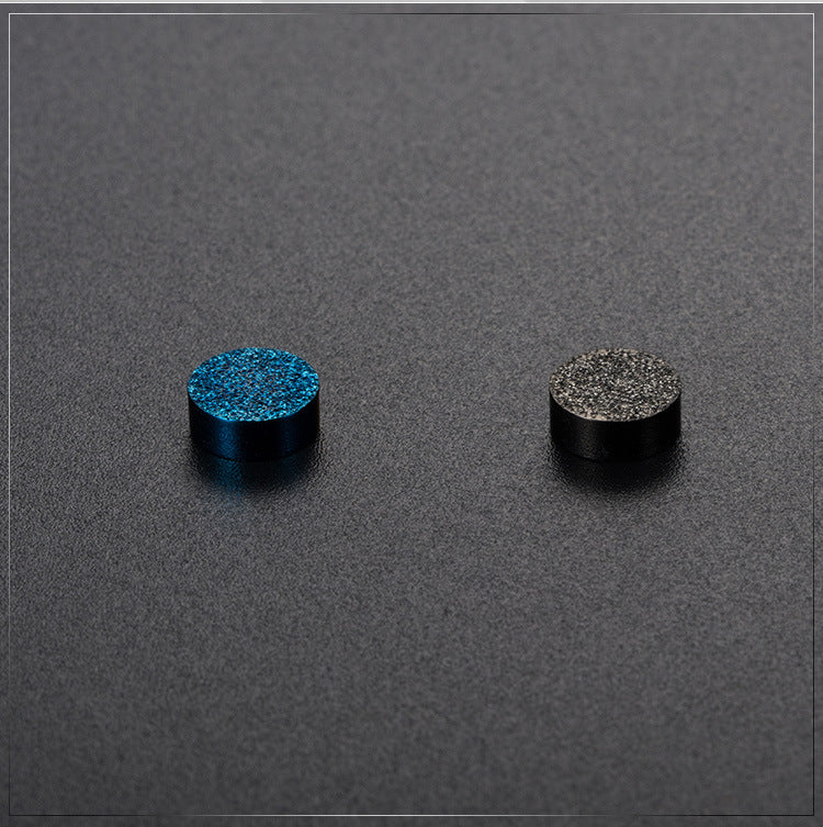 Stainless Steel Matte Magnet Stud Earrings for Trendy Men