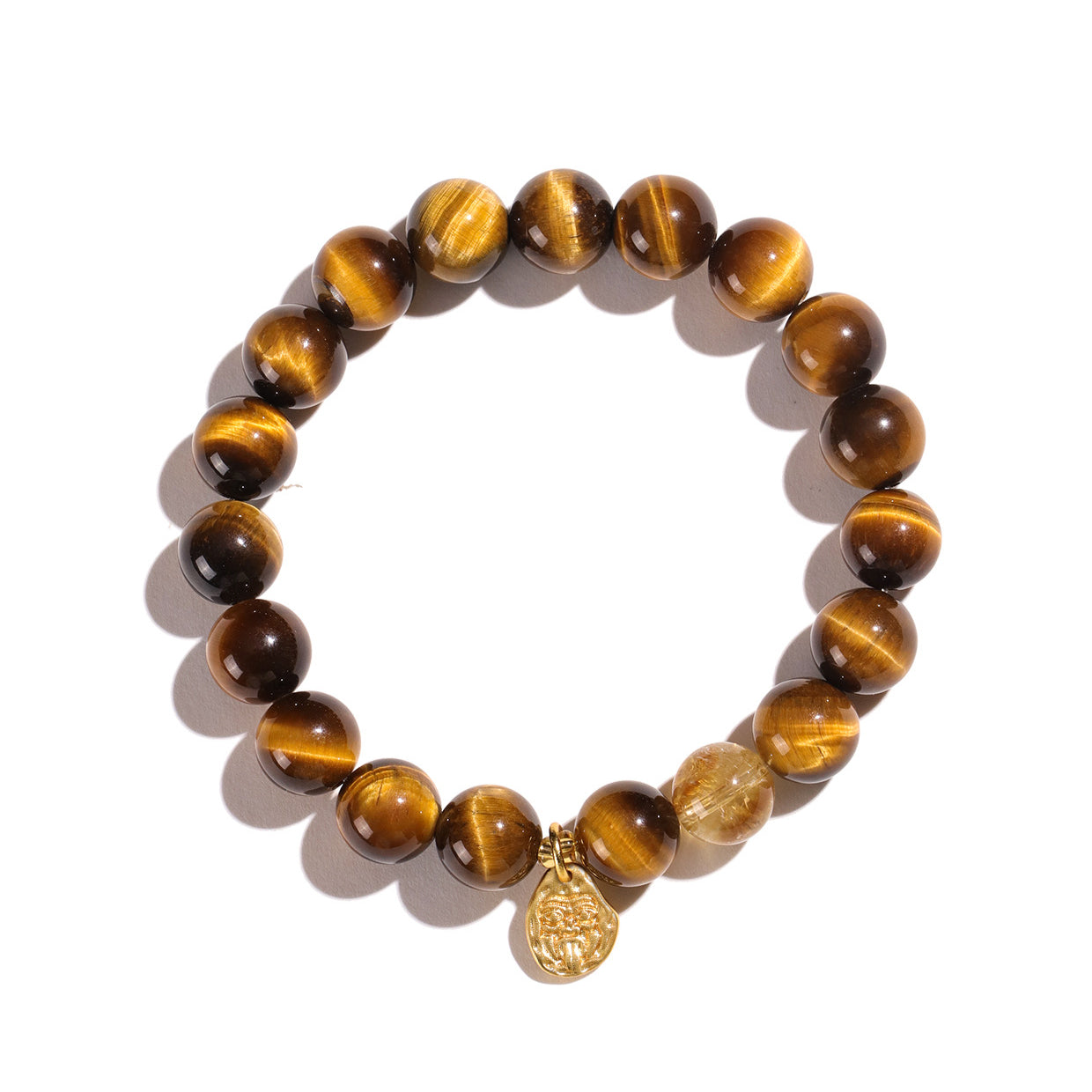 Planderful Fortune's Favor Couple Bracelet – High-End Tiger's Eye Stone Design