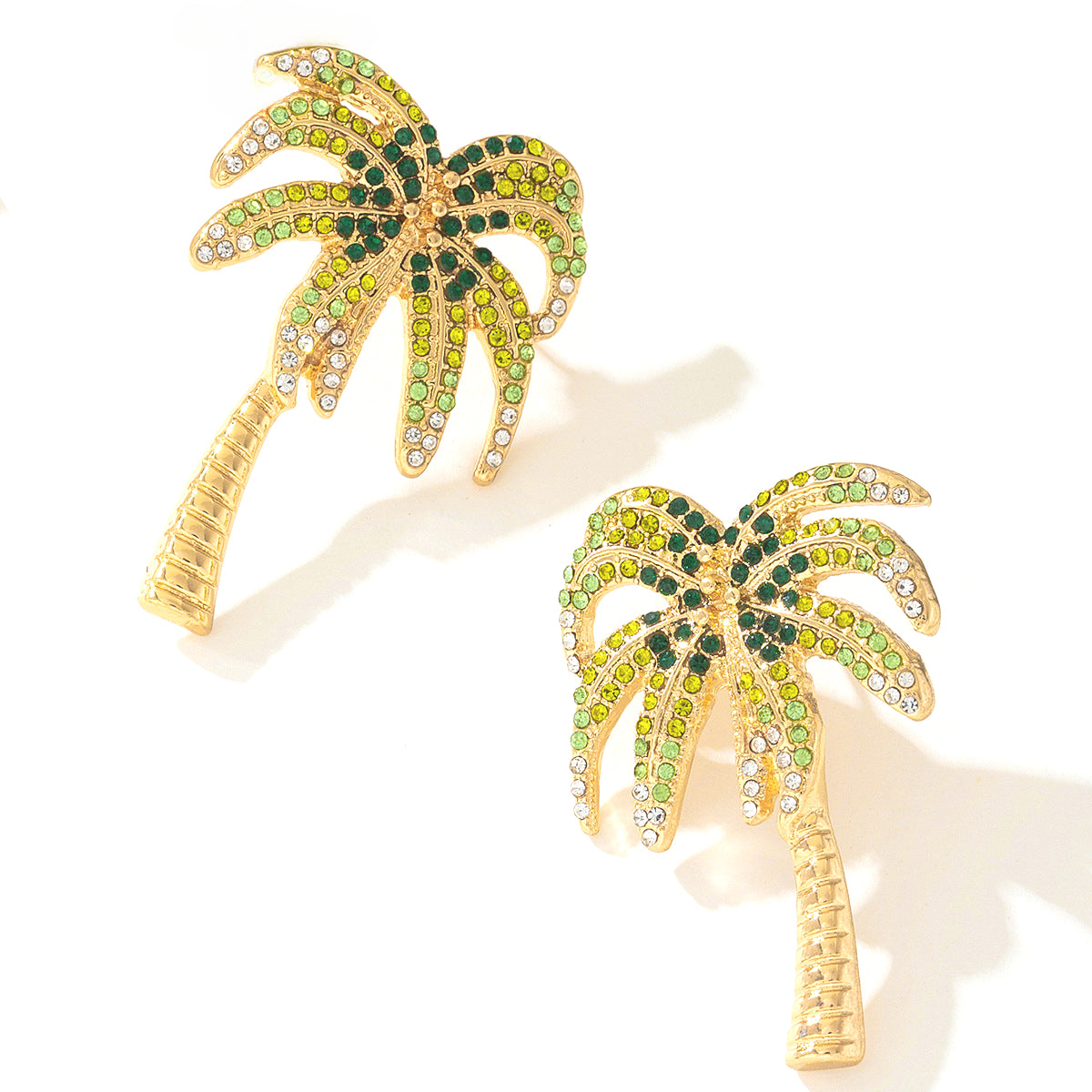 Planderful Vienna Verve Earrings – Creative Colorful Design with Metal Flash Zircon