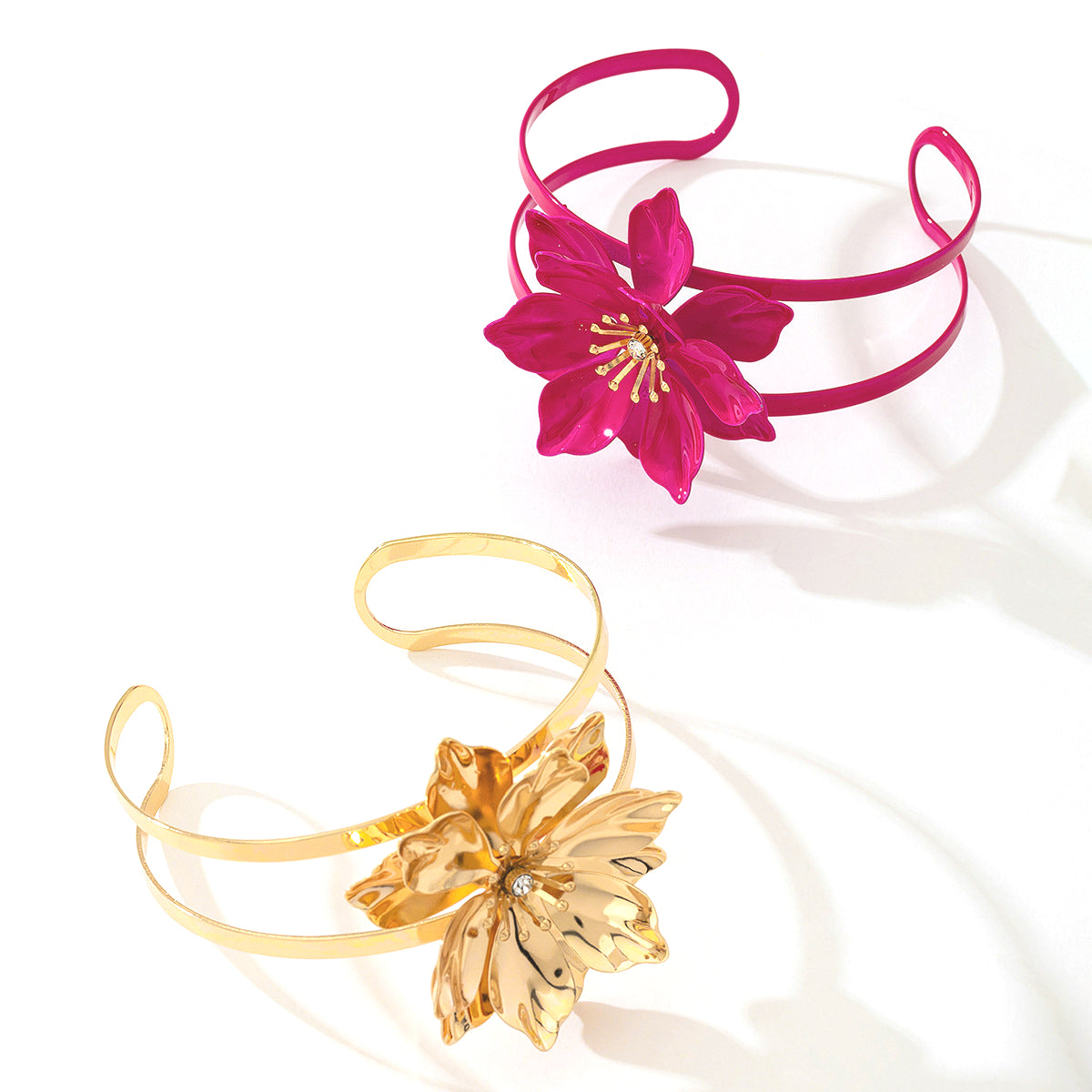 Planderful Vienna Verve Bracelet – Colorful Zircon Flower Design