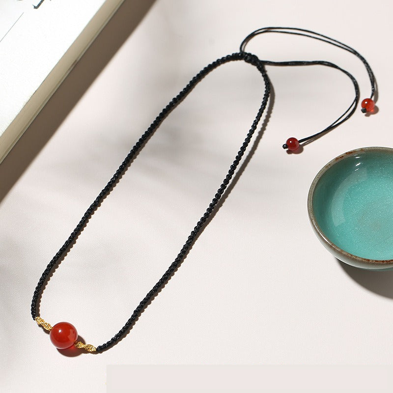 Agate Zodiac Necklace