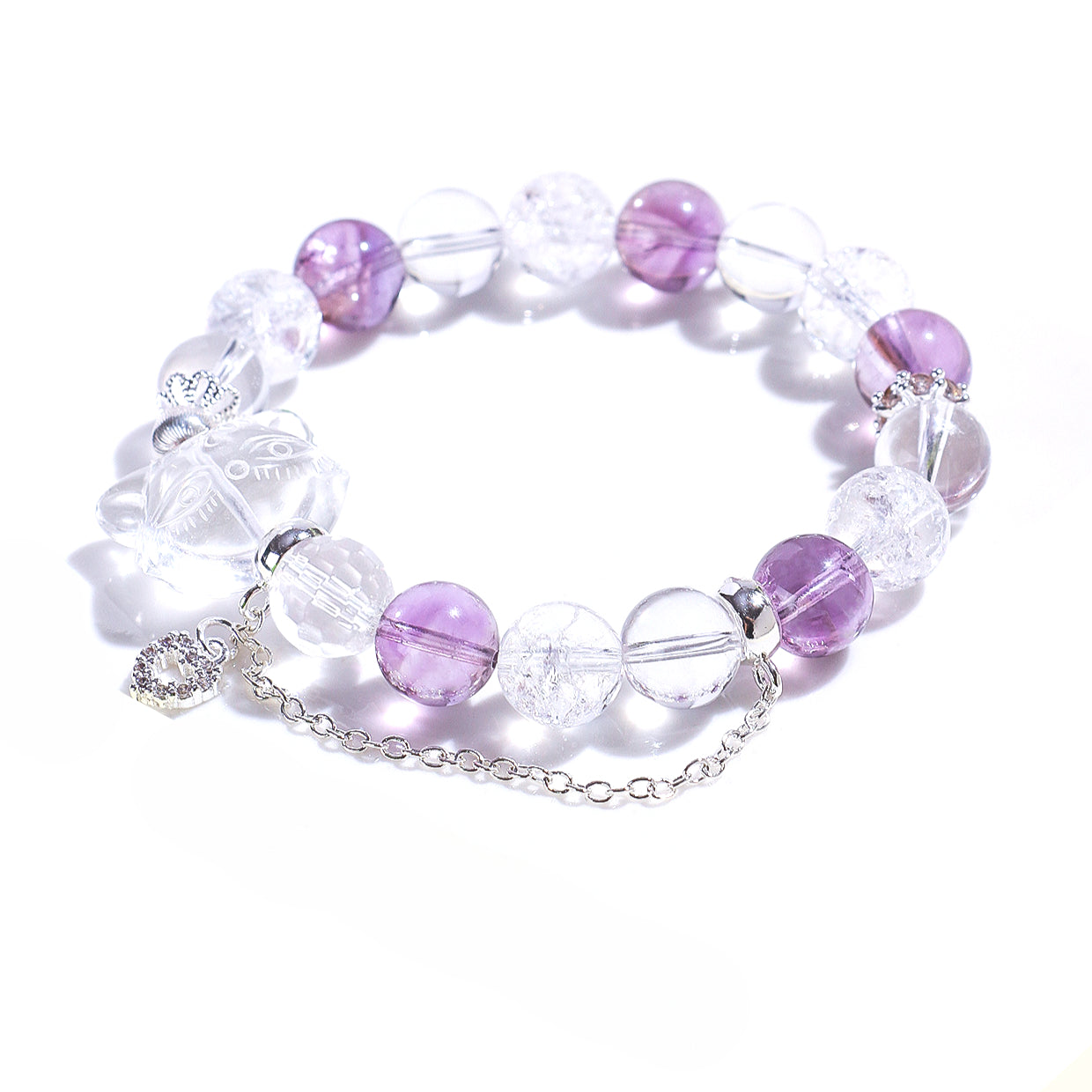 Planderful Fortune's Favor Bracelet – Fresh and Sweet Amethyst Crystal Design