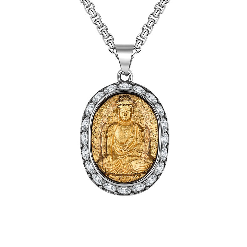 Zircon Necklace – Elegant Zodiac Saints Eight Patrons Pendant for Everyday Wear Planderful Collection