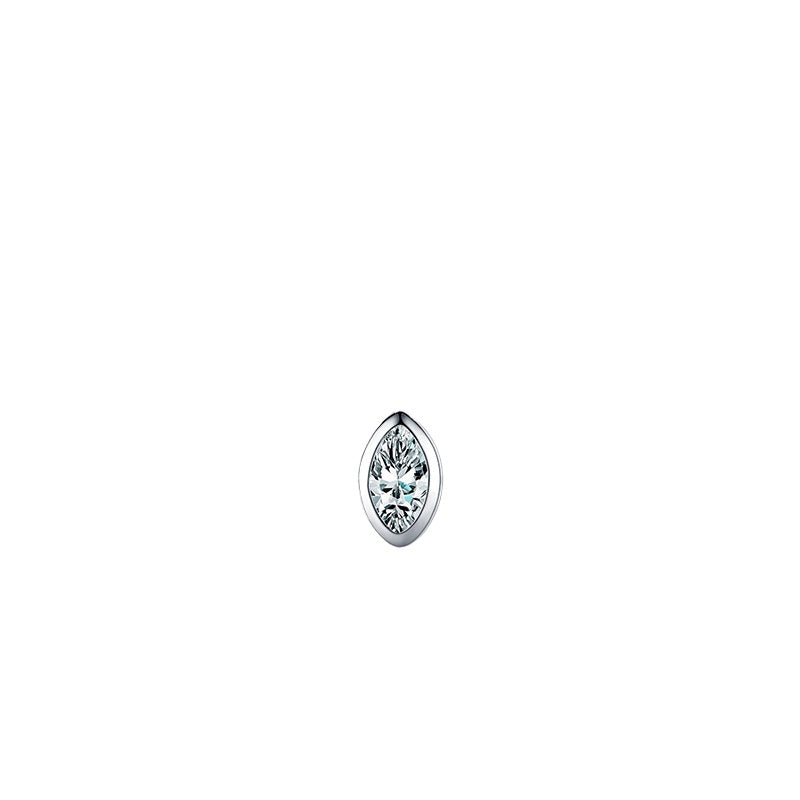 925 Sterling Silver Geometric Zircon Earrings