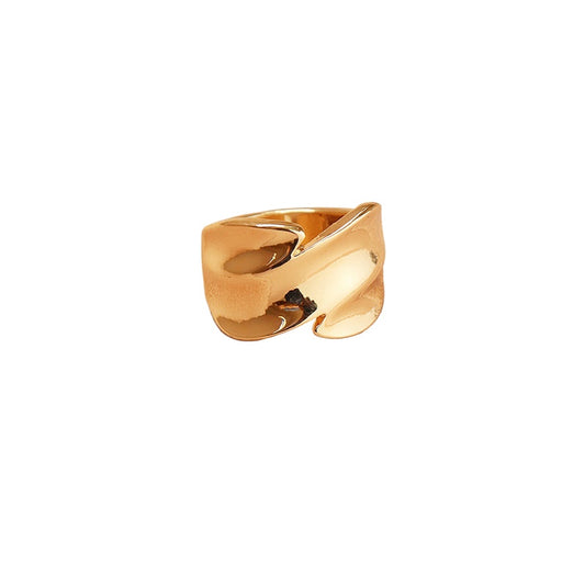 Summer Chic Metal Statement Ring - Inspired by European and American Fashion