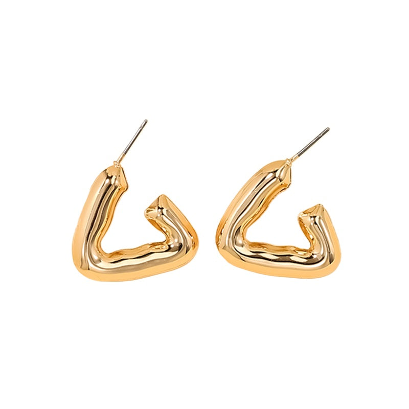 Planderful Vienna Verve Earrings – Elegant Geometric Design