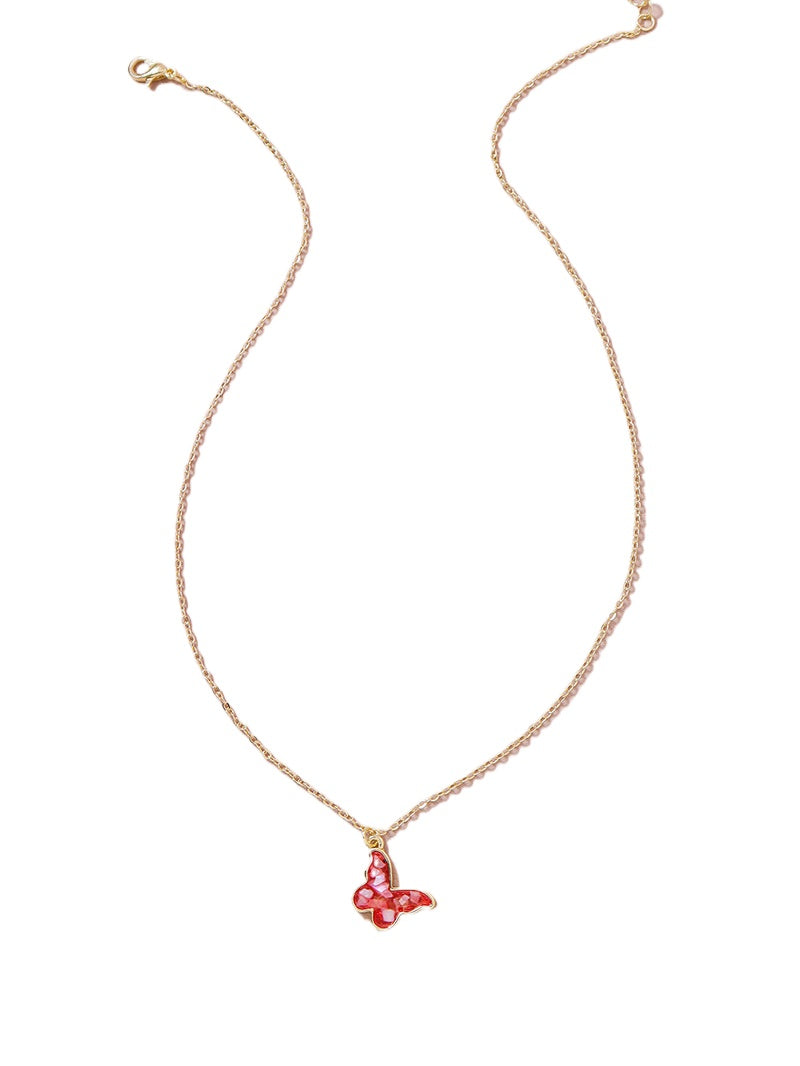 Butterfly Jewelry Set - Exquisite Necklace for Cross-Border Fashion Buffs