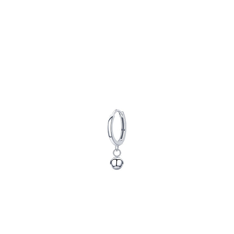 925 Sterling Silver Minimalist Hoop Earrings