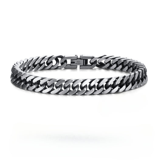 European And American Stainless Steel Men's Thick Bracelet