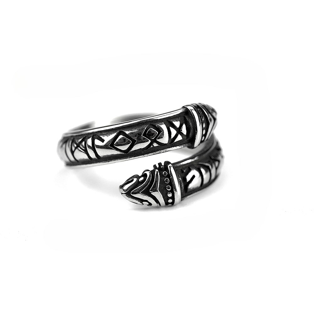 Foreign Trade Collapse Jewelry Titanium Steel Fashion Rings