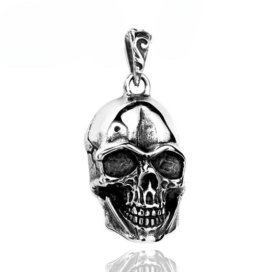 Titanium Steel Men's Skull Pendant - Punk Jewelry for Wholesale Supply on AliExpress and Amazon