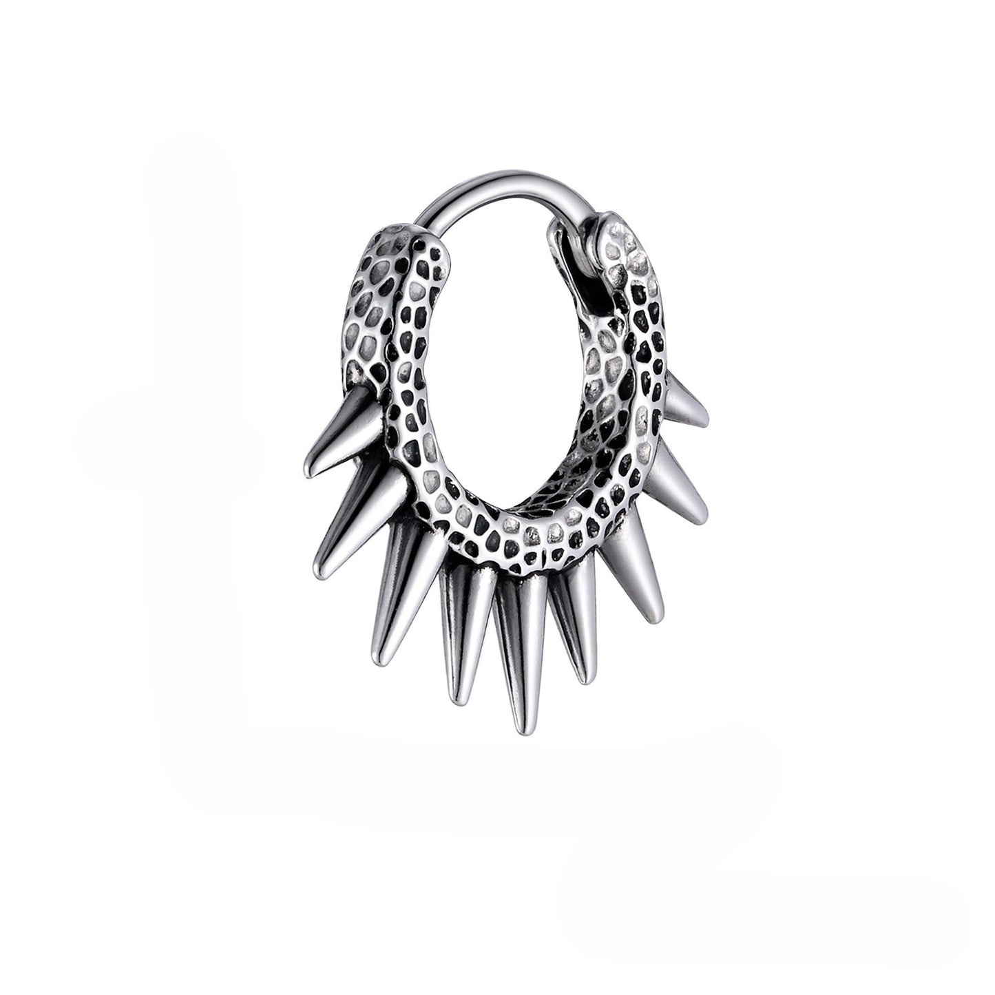 Planderful Stainless Steel Rivet Earrings for Men Trendy