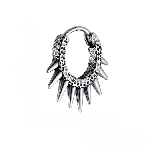 Planderful Stainless Steel Rivet Earrings for Men Trendy