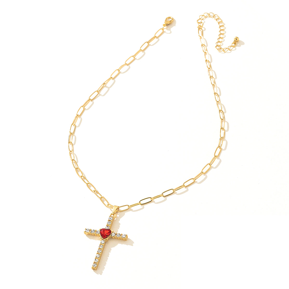 Planderful Vienna Verve Necklace – Fashionable Red Love Pendant