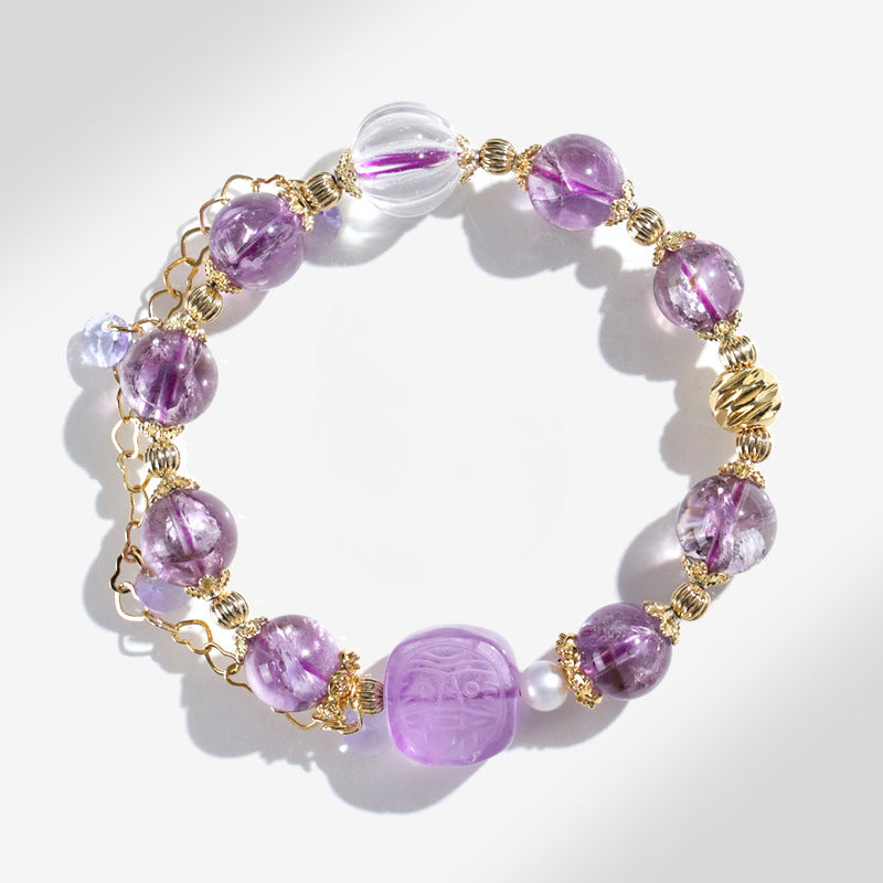 Planderful Fortune's Favor Bracelet – Elegant Crystal Design