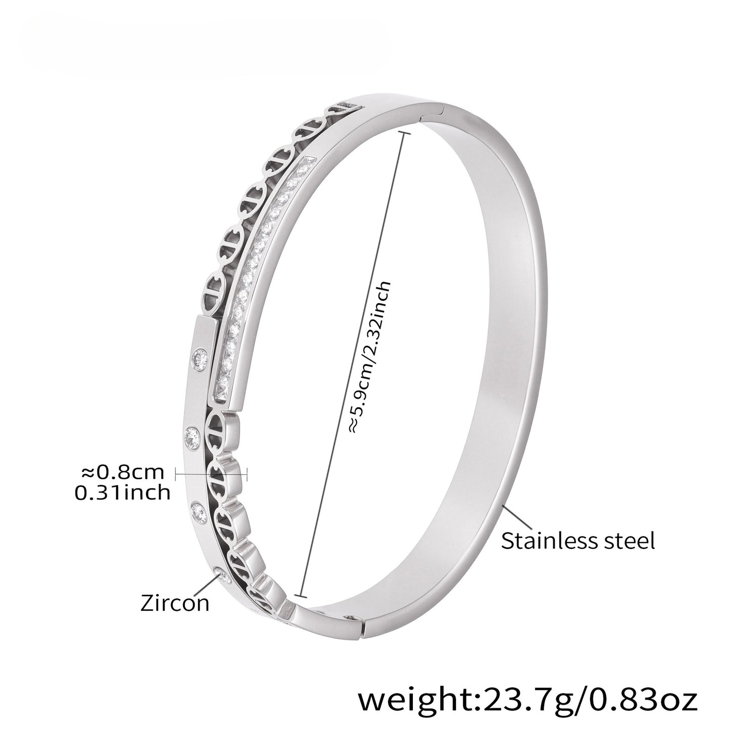 Planderful Gypsy Zircon Delicate Bracelet For Girls Today