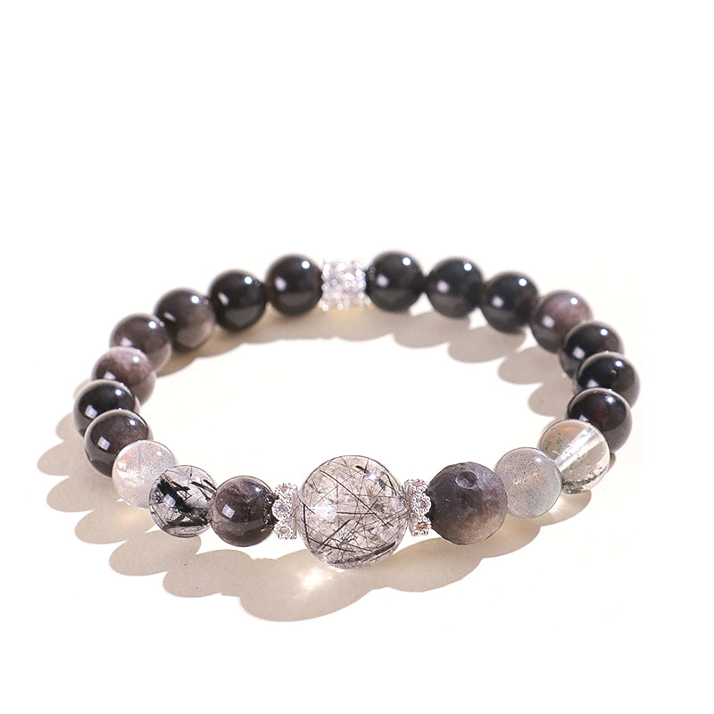 Planderful Fortune's Favor Bracelet – Elegant Crystal Beaded Design