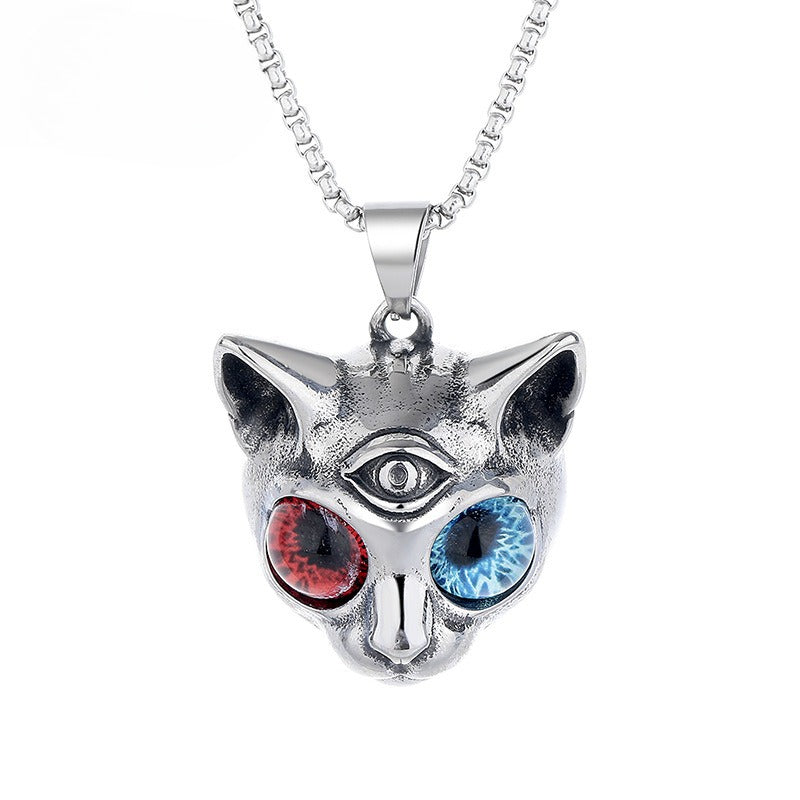 Cat Yin Pendant Necklace