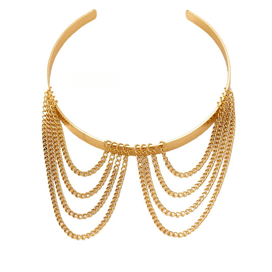 Planderful Vienna Verve Bracelet – Versatile Metal Fringed Design