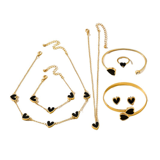 Planderful Heart Jewelry Set for Women Vienna Verve