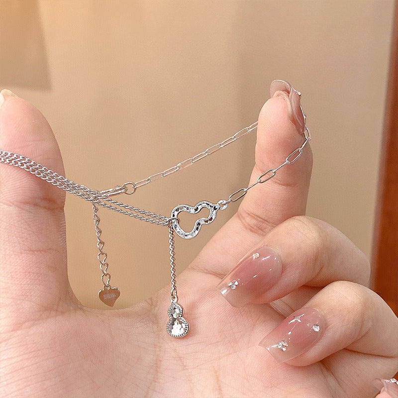 Statement Crushed 925 Sterling Silver Women's Bracelet