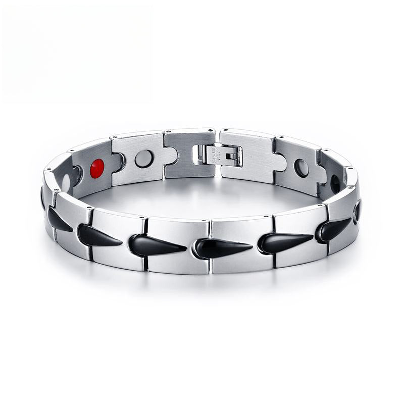 Stainless Steel Water Drop Magnetic Bracelet for Men Wholesale