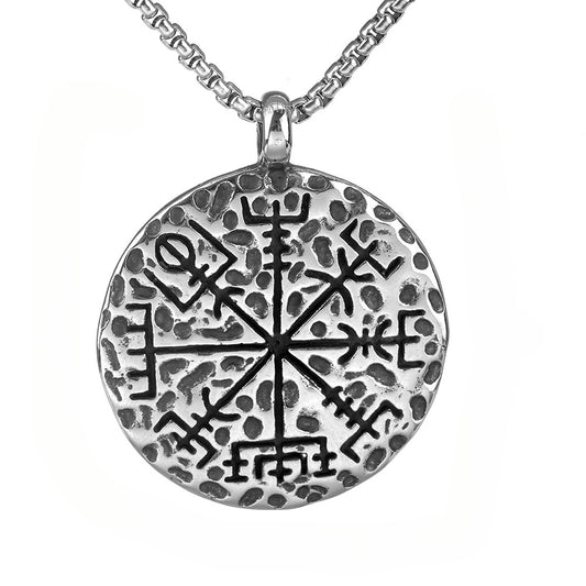 European And American Style Retro Compass Pendant Jewelry