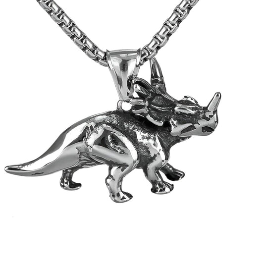 Unicorn Pendant Stainless Steel Mens Necklace Planderful Everyday Genie Collection