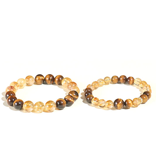 Planderful Fortune's Favor Bracelet – Premium Yellow Tiger Eye Gemstone