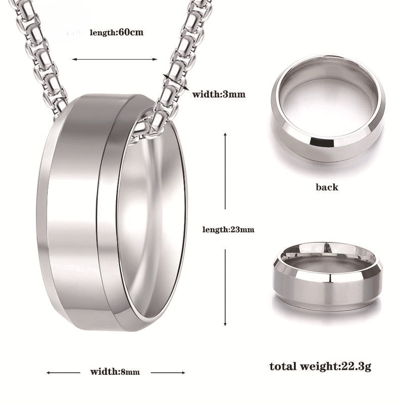 Stainless Steel Necklace – Statement Urban Men's Jewelry