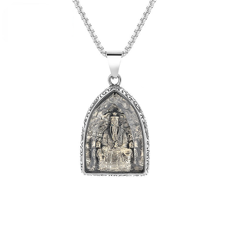 Titanium Steel Necklace – Vintage for Men