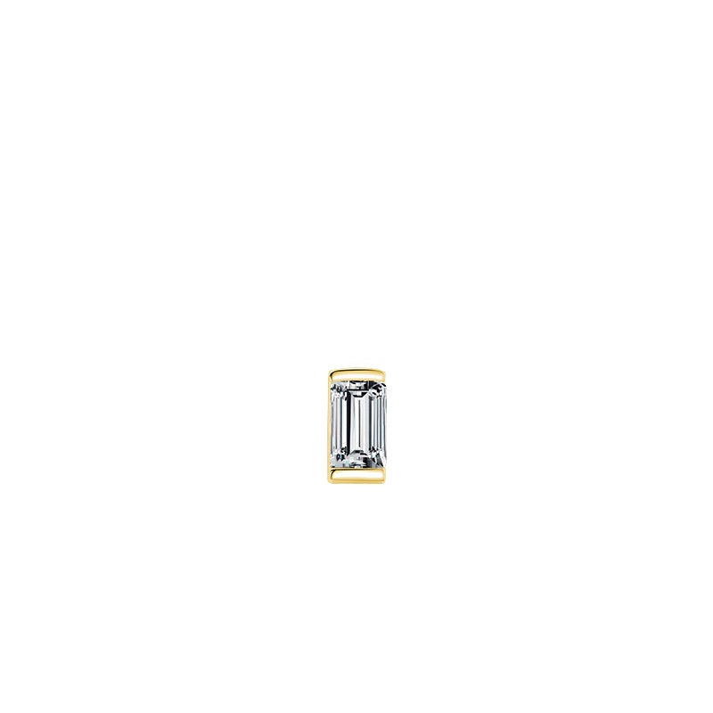 925 Sterling Silver Geometric Zircon Earrings