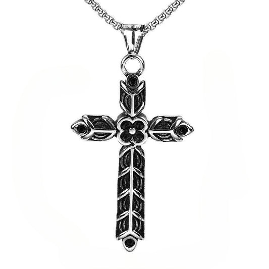 European And American Style Freemasonry Rose Cross Pendant