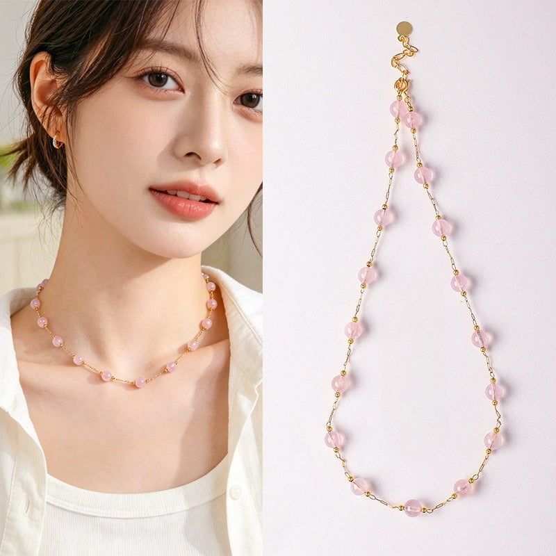 Pearl Crystal Necklace