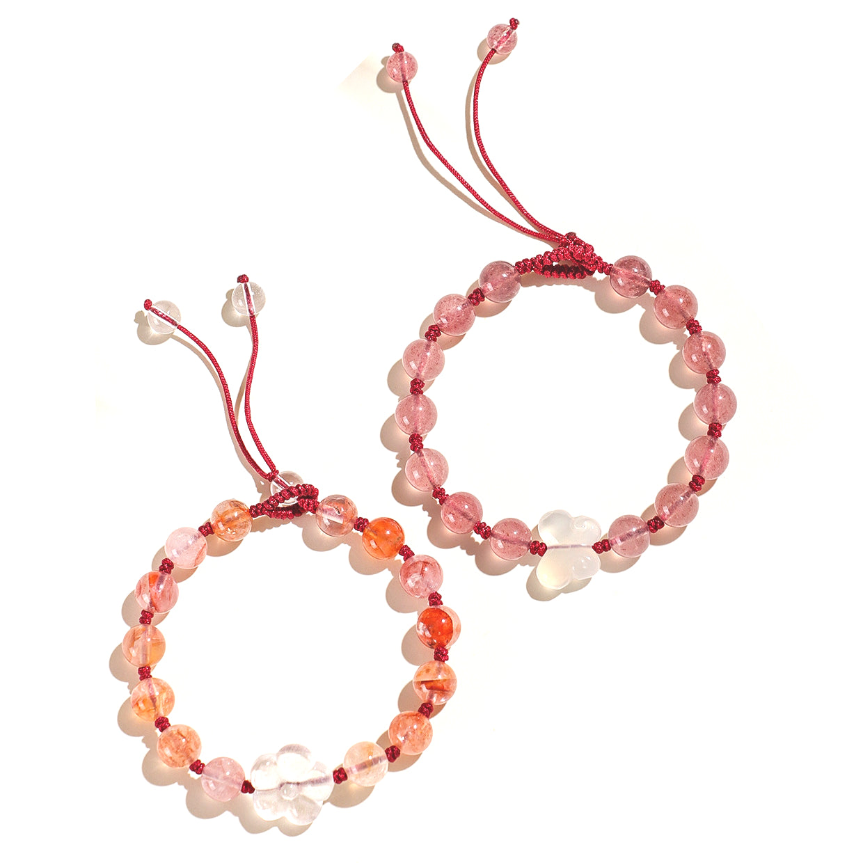 Planderful Fortune's Favor Bracelet – Handwoven Crystal Butterfly Design