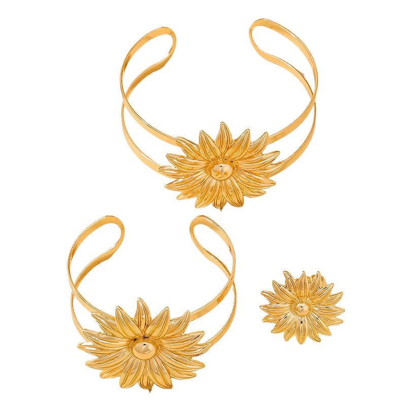 Planderful Vienna Verve Retro Metal Jewelry Set for Women