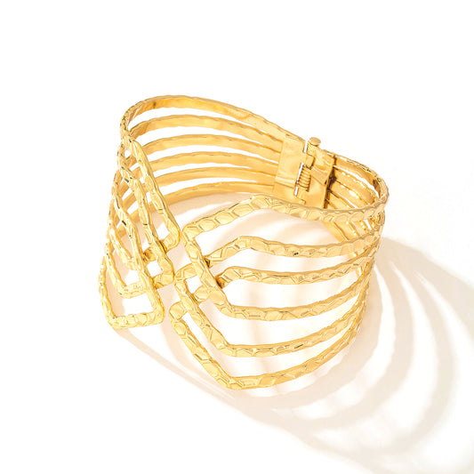 Planderful Vienna Verve Bracelet – Retro Geometric Design